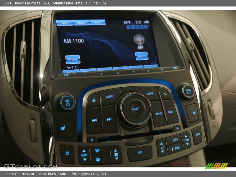 Atlantis Blue Metallic / Titanium 2013 Buick LaCrosse FWD