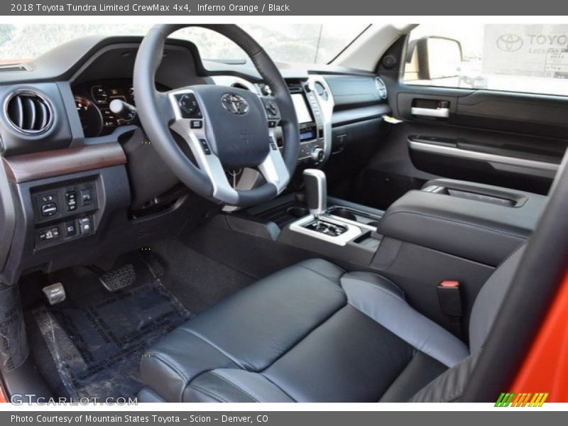 Inferno Orange / Black 2018 Toyota Tundra Limited CrewMax 4x4