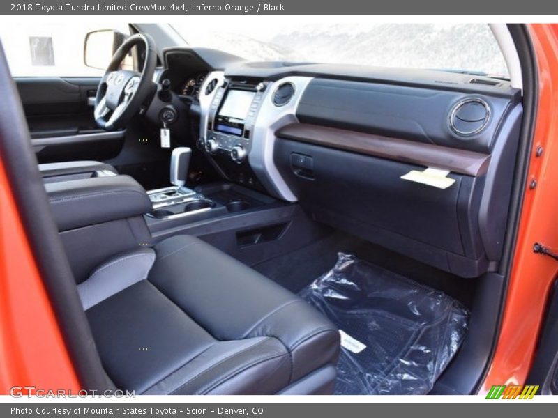 Inferno Orange / Black 2018 Toyota Tundra Limited CrewMax 4x4