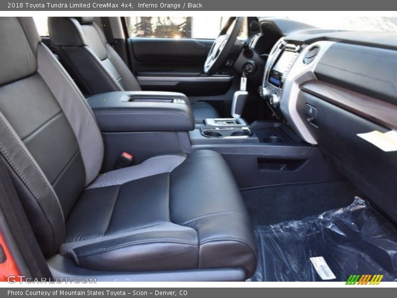 Inferno Orange / Black 2018 Toyota Tundra Limited CrewMax 4x4