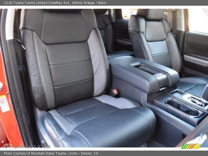 Inferno Orange / Black 2018 Toyota Tundra Limited CrewMax 4x4