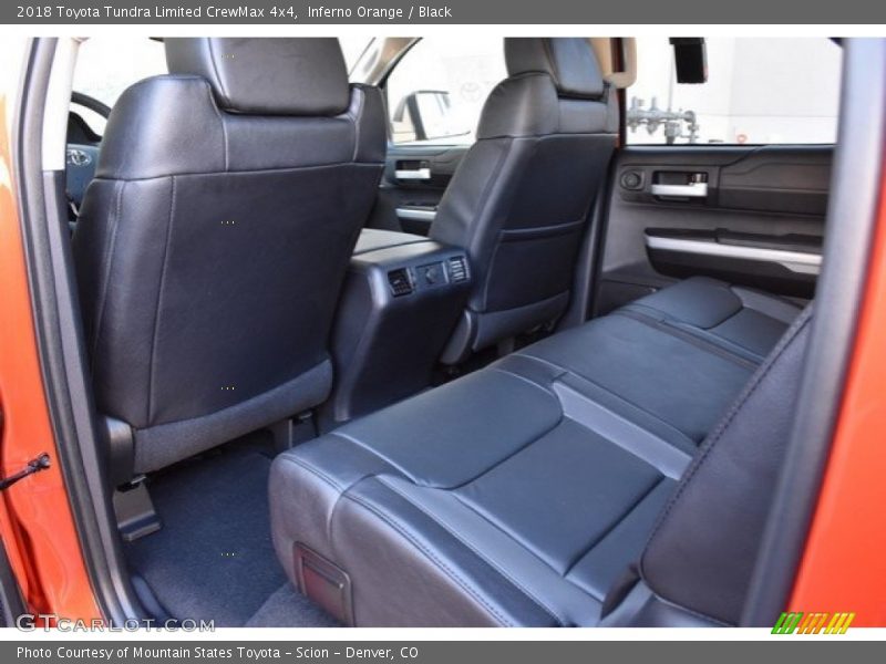 Inferno Orange / Black 2018 Toyota Tundra Limited CrewMax 4x4