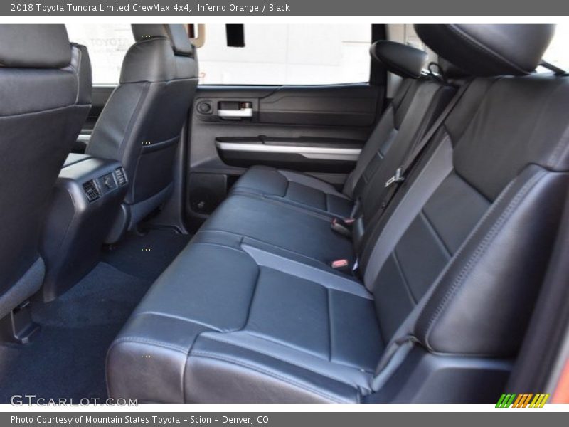 Inferno Orange / Black 2018 Toyota Tundra Limited CrewMax 4x4