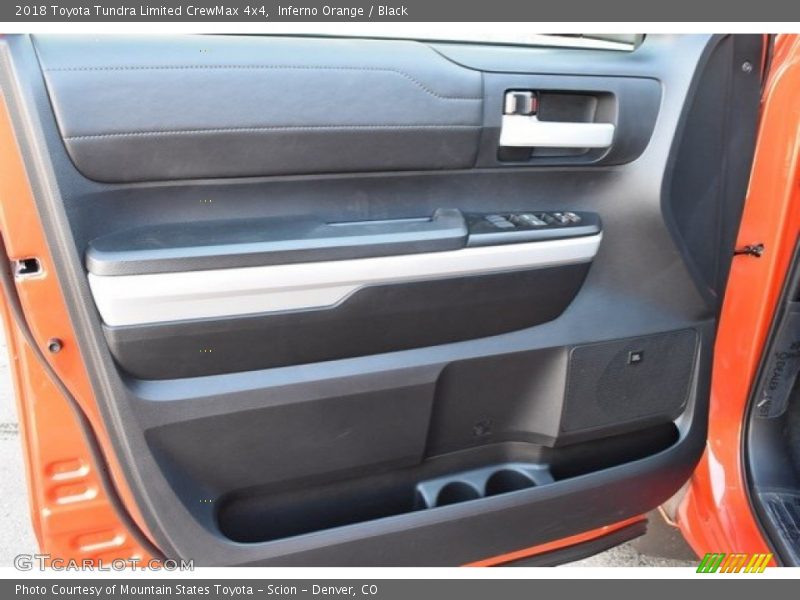 Inferno Orange / Black 2018 Toyota Tundra Limited CrewMax 4x4
