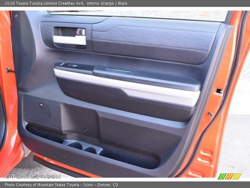 Inferno Orange / Black 2018 Toyota Tundra Limited CrewMax 4x4