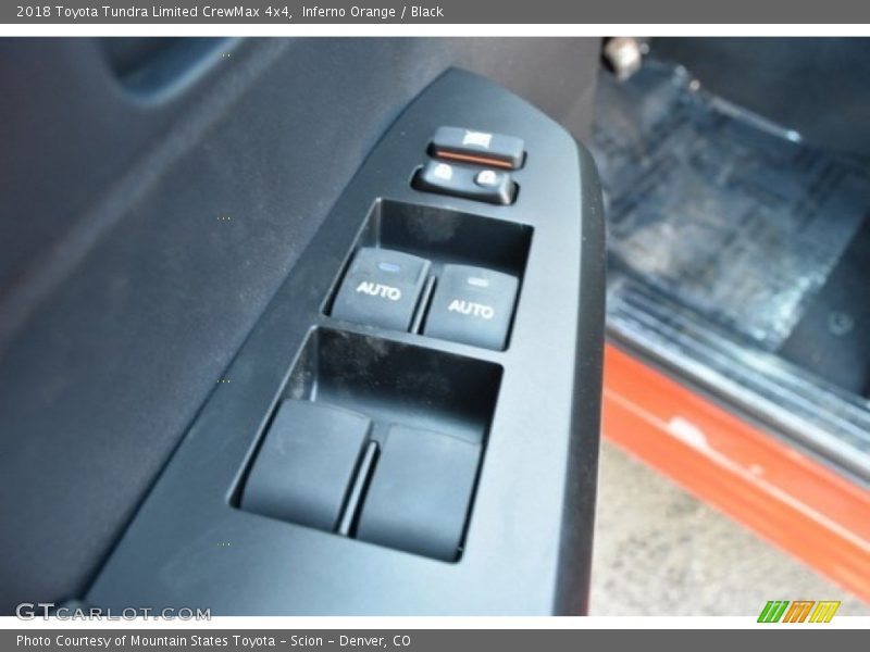 Inferno Orange / Black 2018 Toyota Tundra Limited CrewMax 4x4