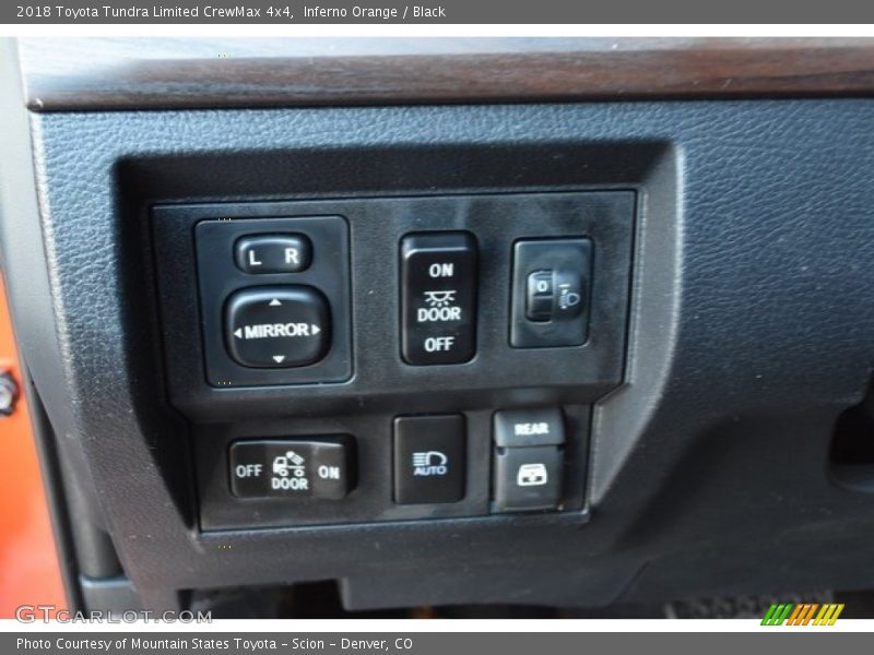 Inferno Orange / Black 2018 Toyota Tundra Limited CrewMax 4x4