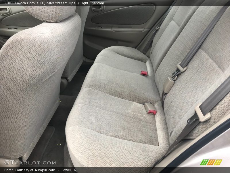 Silverstream Opal / Light Charcoal 2002 Toyota Corolla CE