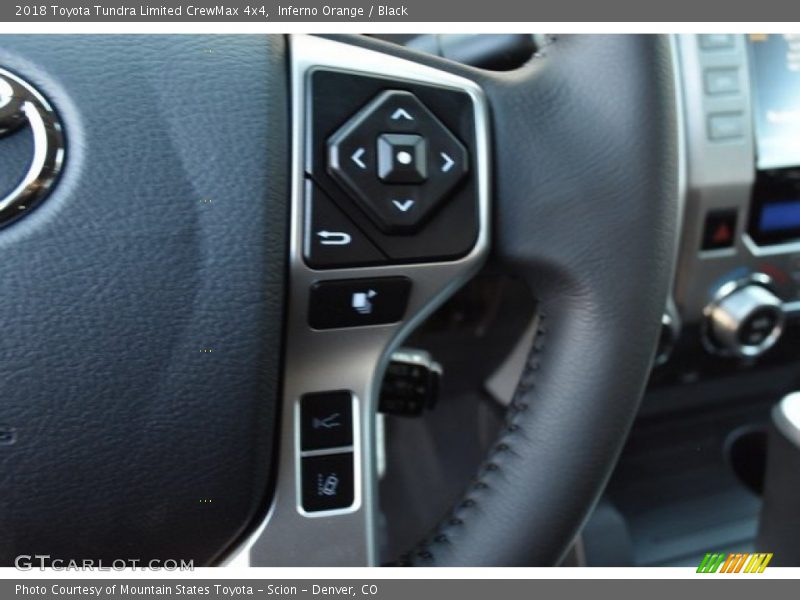 Inferno Orange / Black 2018 Toyota Tundra Limited CrewMax 4x4