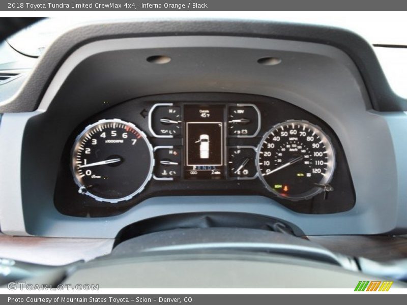 Inferno Orange / Black 2018 Toyota Tundra Limited CrewMax 4x4