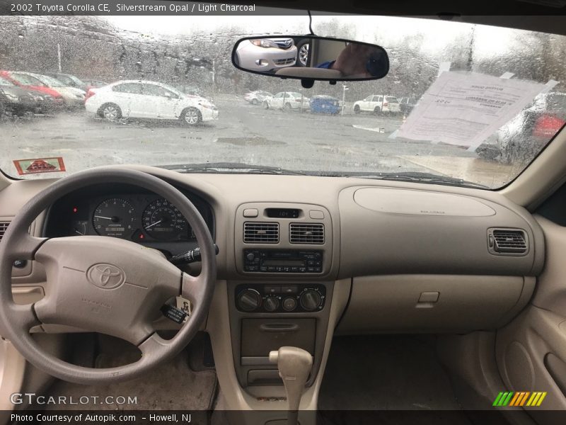 Silverstream Opal / Light Charcoal 2002 Toyota Corolla CE