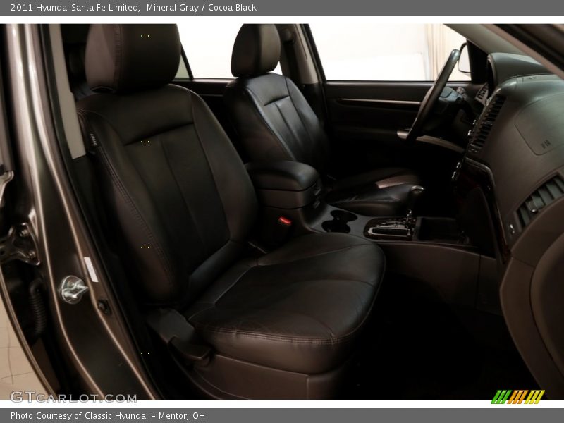 Mineral Gray / Cocoa Black 2011 Hyundai Santa Fe Limited
