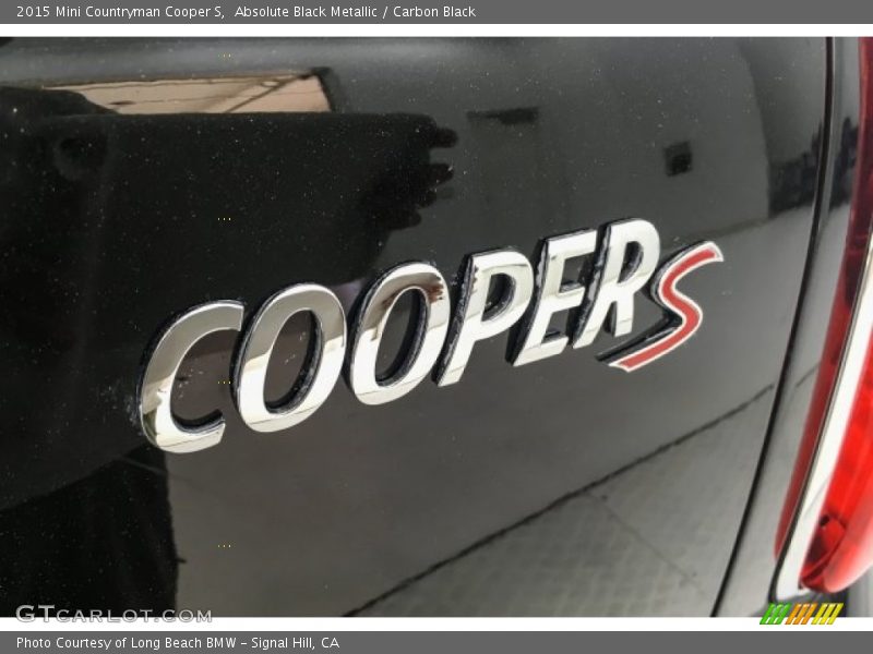 Absolute Black Metallic / Carbon Black 2015 Mini Countryman Cooper S