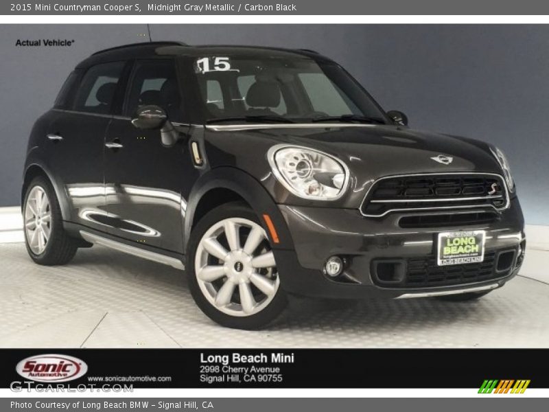 Midnight Gray Metallic / Carbon Black 2015 Mini Countryman Cooper S