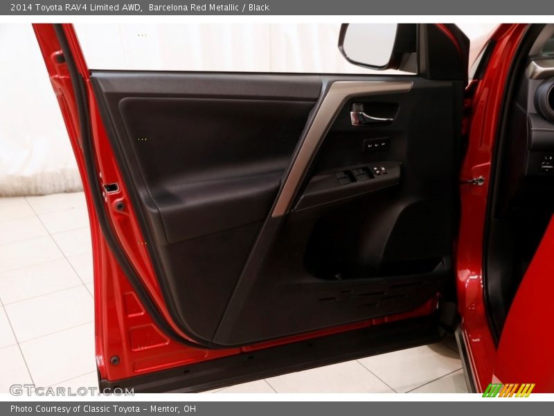 Barcelona Red Metallic / Black 2014 Toyota RAV4 Limited AWD