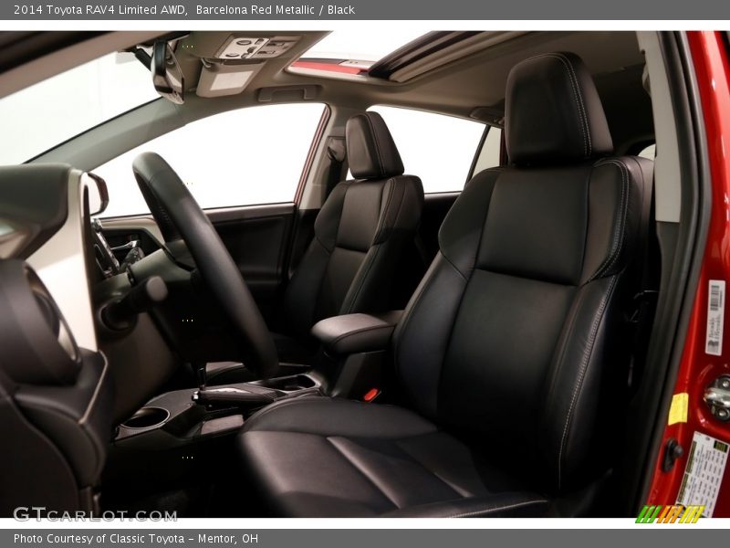 Barcelona Red Metallic / Black 2014 Toyota RAV4 Limited AWD