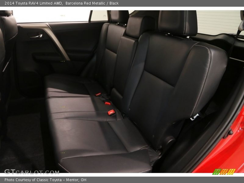 Barcelona Red Metallic / Black 2014 Toyota RAV4 Limited AWD