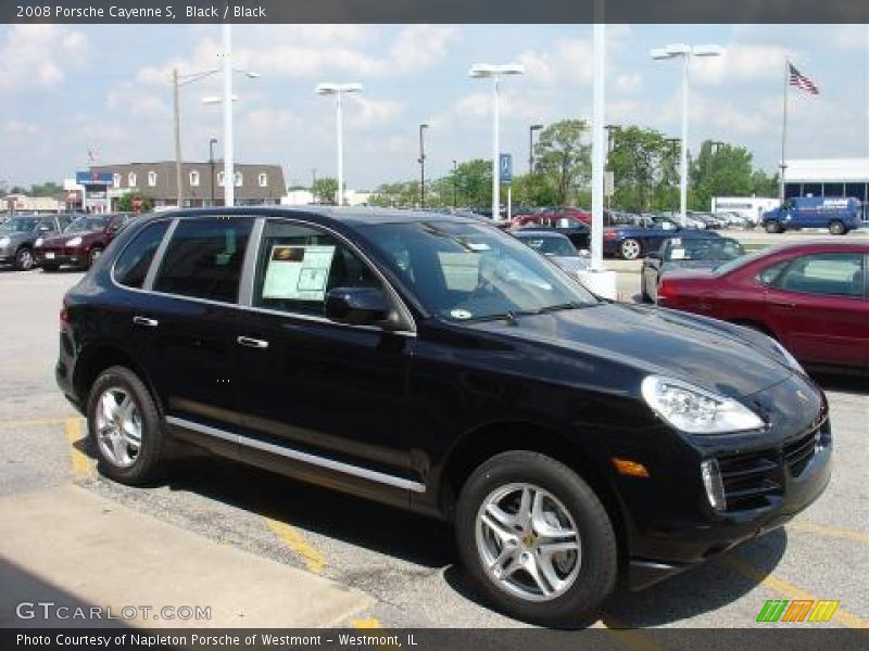 Black / Black 2008 Porsche Cayenne S