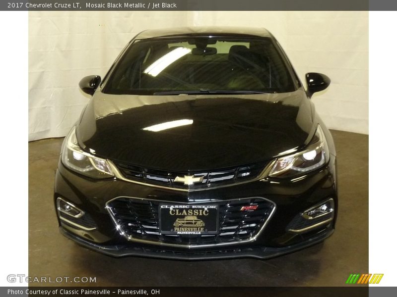 Mosaic Black Metallic / Jet Black 2017 Chevrolet Cruze LT