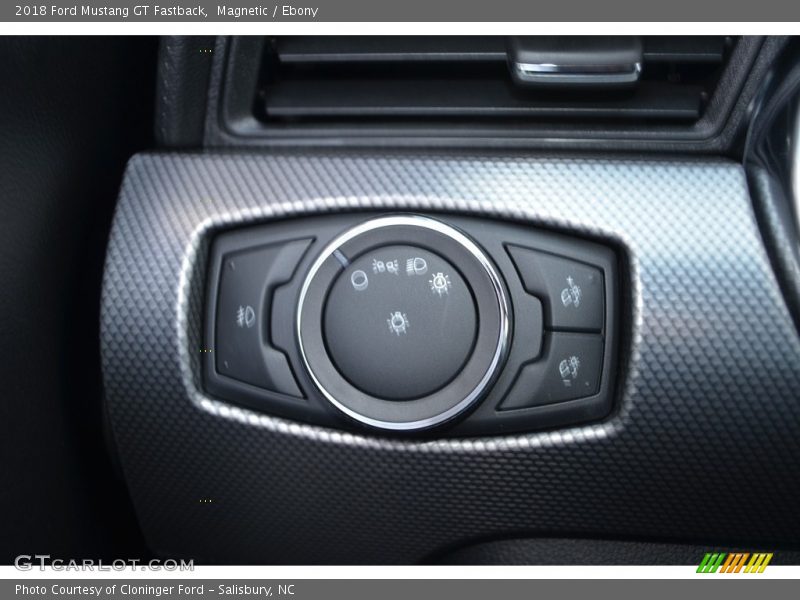 Controls of 2018 Mustang GT Fastback