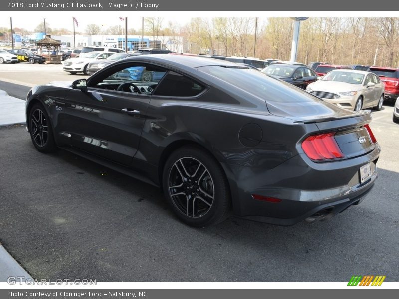 Magnetic / Ebony 2018 Ford Mustang GT Fastback