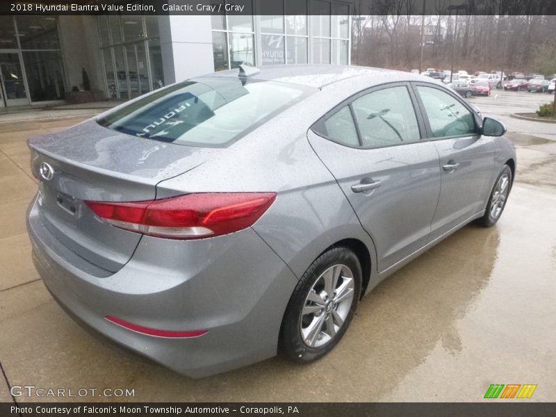 Galactic Gray / Gray 2018 Hyundai Elantra Value Edition