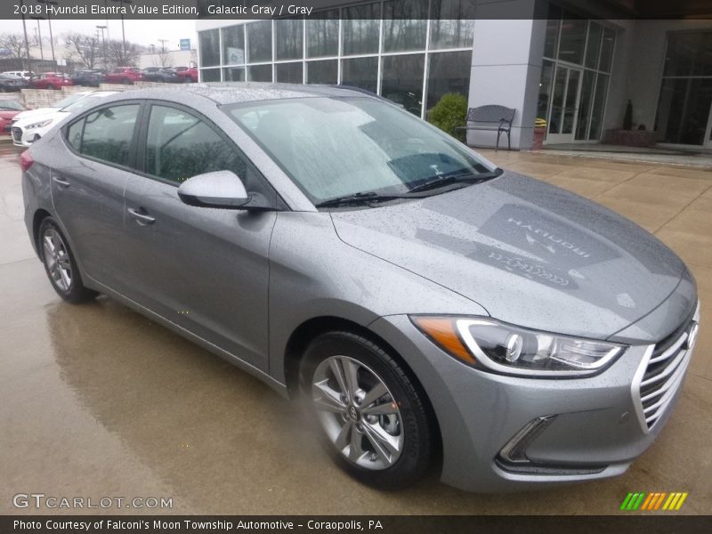 Galactic Gray / Gray 2018 Hyundai Elantra Value Edition