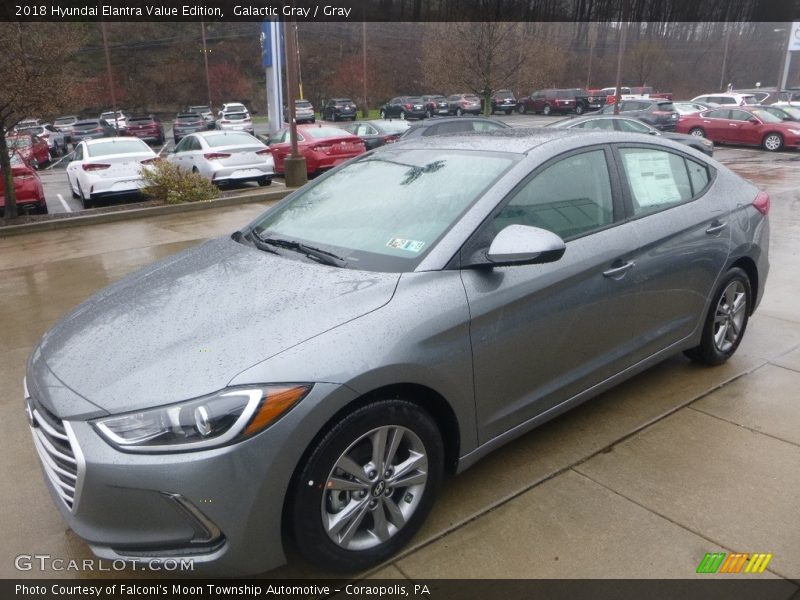 Galactic Gray / Gray 2018 Hyundai Elantra Value Edition