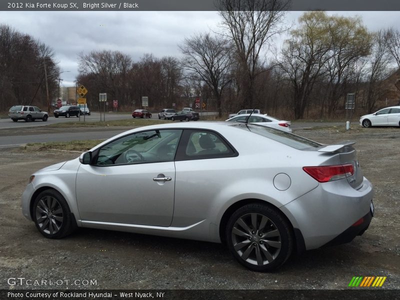 Bright Silver / Black 2012 Kia Forte Koup SX