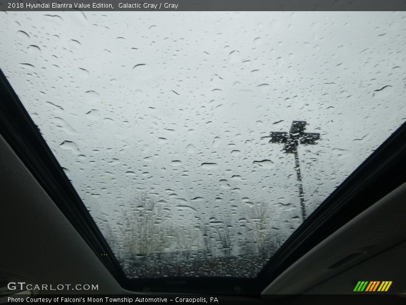 Galactic Gray / Gray 2018 Hyundai Elantra Value Edition