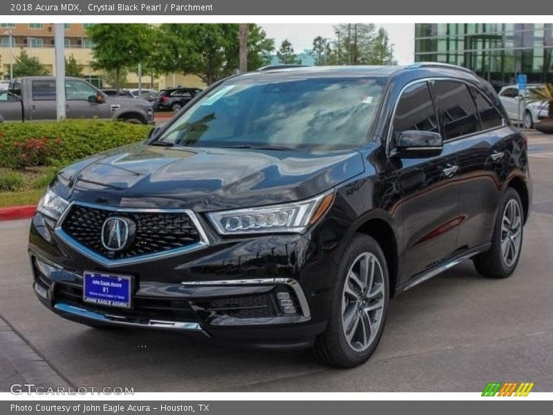 Crystal Black Pearl / Parchment 2018 Acura MDX