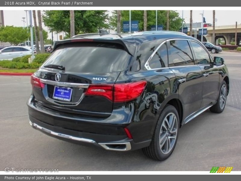 Crystal Black Pearl / Parchment 2018 Acura MDX