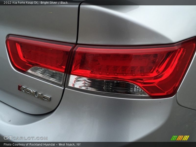 Bright Silver / Black 2012 Kia Forte Koup SX