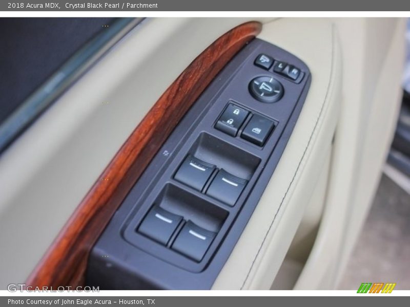 Crystal Black Pearl / Parchment 2018 Acura MDX