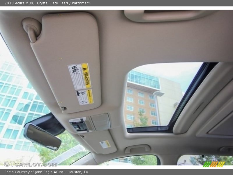 Crystal Black Pearl / Parchment 2018 Acura MDX