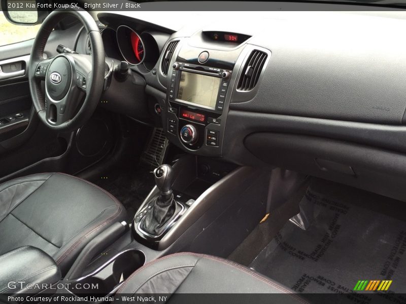 Bright Silver / Black 2012 Kia Forte Koup SX