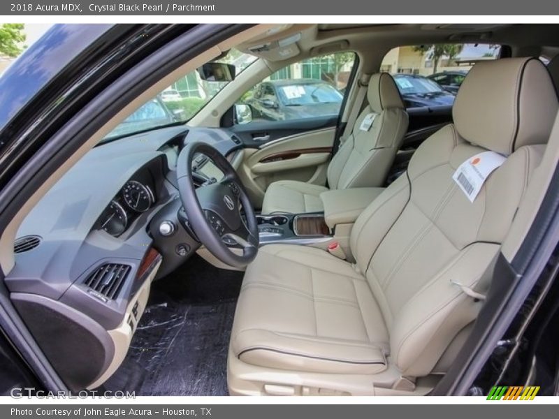 Crystal Black Pearl / Parchment 2018 Acura MDX