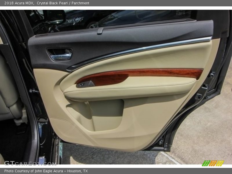Crystal Black Pearl / Parchment 2018 Acura MDX