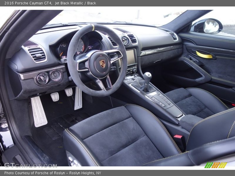  2016 Cayman GT4 Black Interior