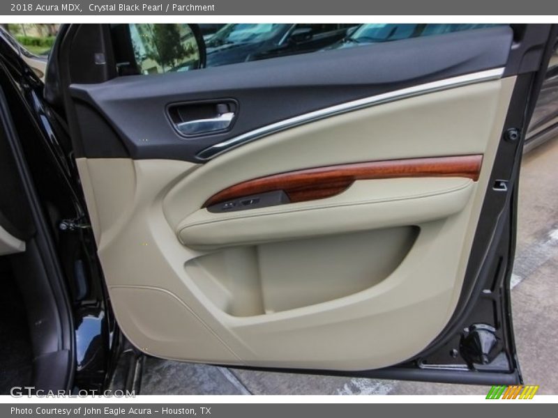 Crystal Black Pearl / Parchment 2018 Acura MDX