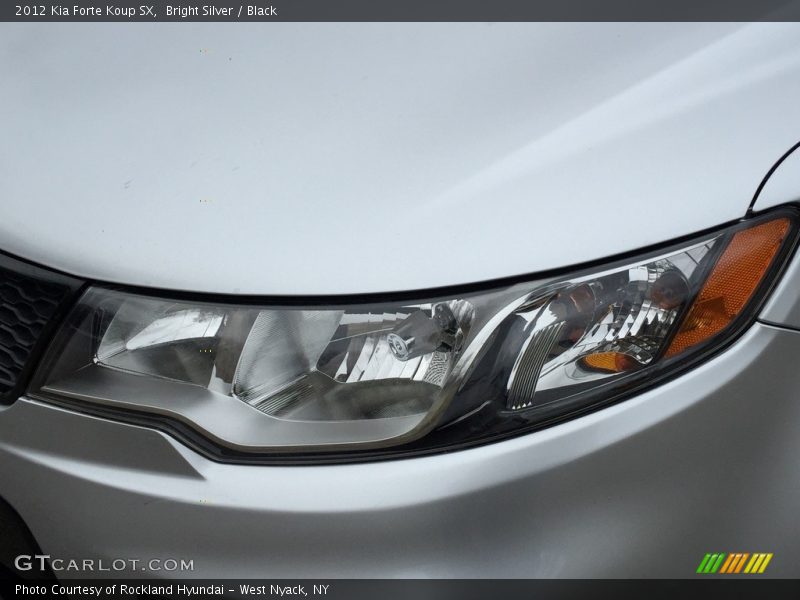 Bright Silver / Black 2012 Kia Forte Koup SX