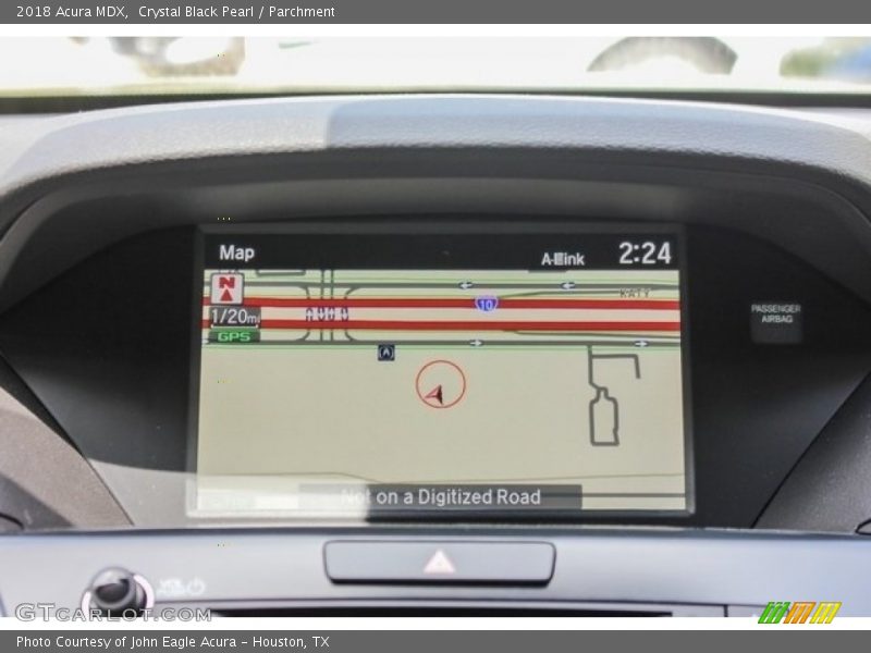 Crystal Black Pearl / Parchment 2018 Acura MDX