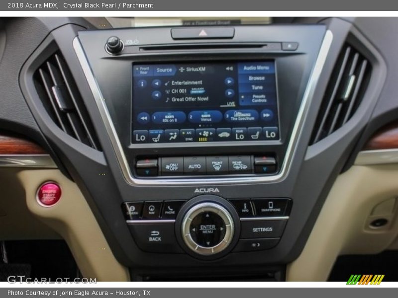Crystal Black Pearl / Parchment 2018 Acura MDX