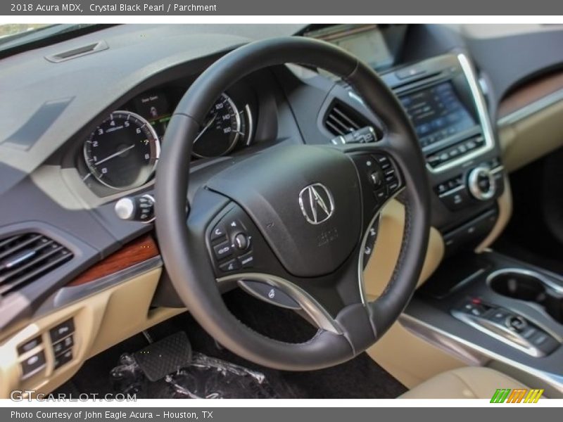 Crystal Black Pearl / Parchment 2018 Acura MDX