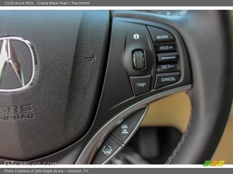 Crystal Black Pearl / Parchment 2018 Acura MDX