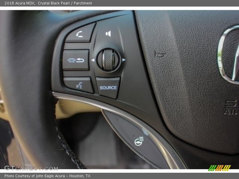 Crystal Black Pearl / Parchment 2018 Acura MDX