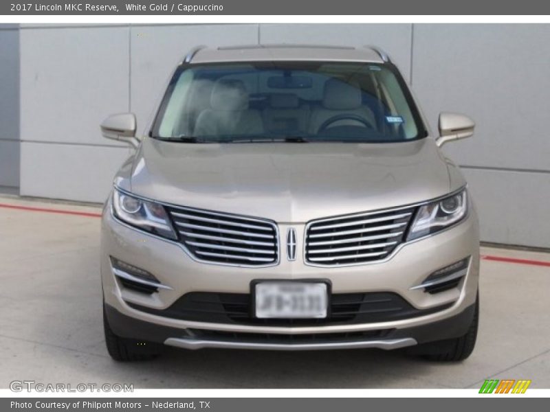 White Gold / Cappuccino 2017 Lincoln MKC Reserve