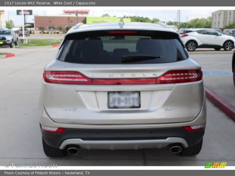 White Gold / Cappuccino 2017 Lincoln MKC Reserve