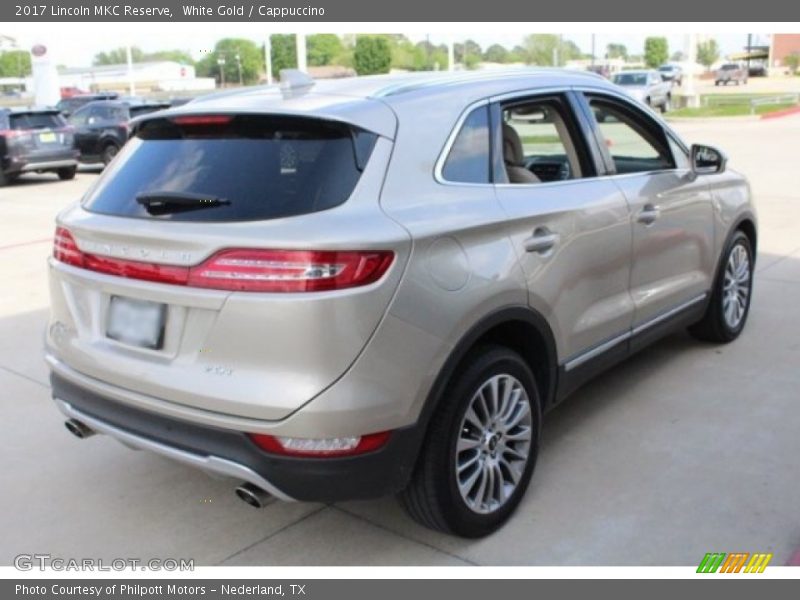 White Gold / Cappuccino 2017 Lincoln MKC Reserve