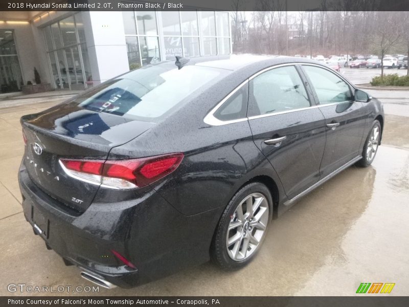 Phantom Black / Black 2018 Hyundai Sonata Limited 2.0T